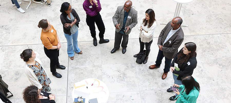 Group discussion at the Charité Center for Global Health